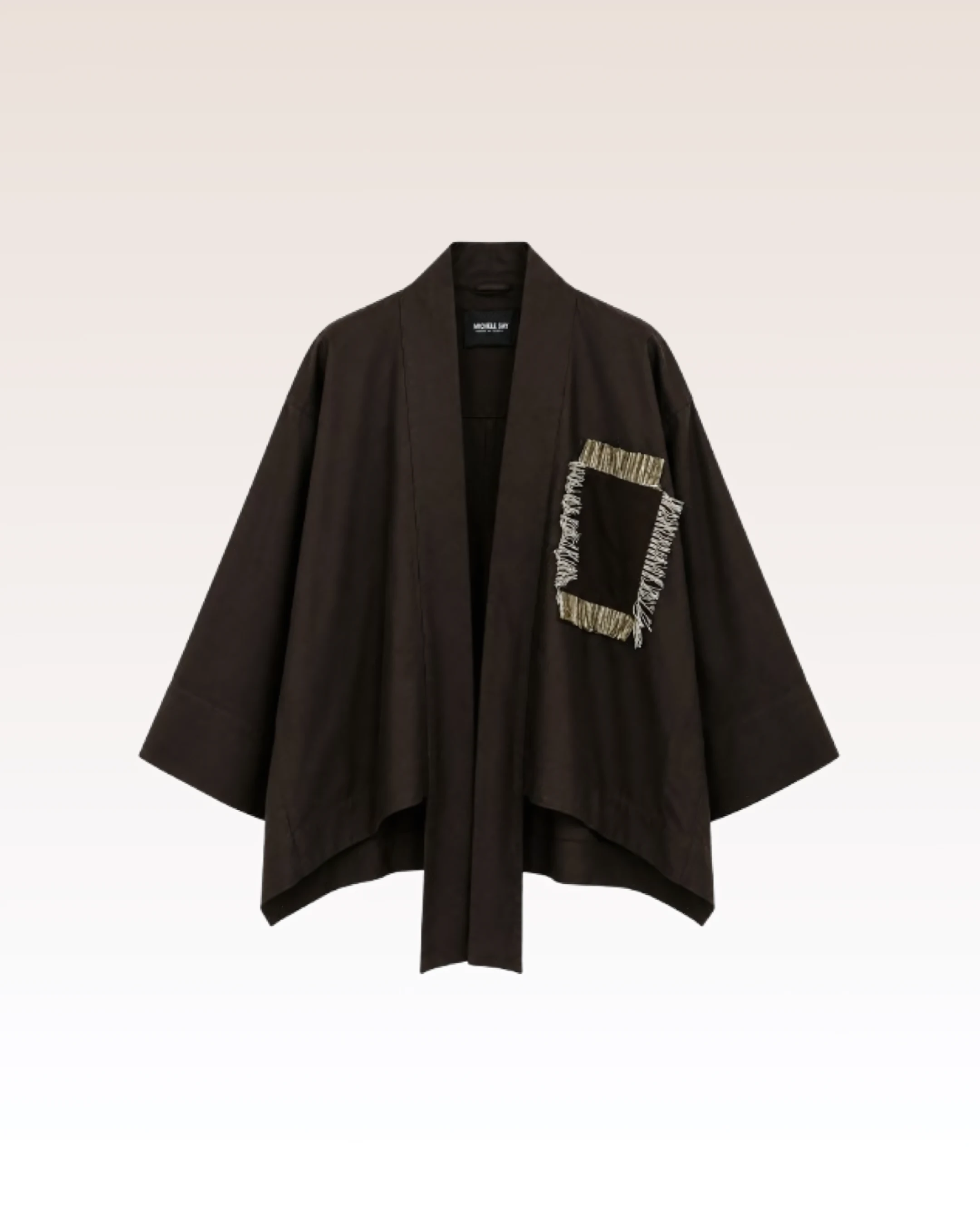 Cape Kimono Brune — vue 1