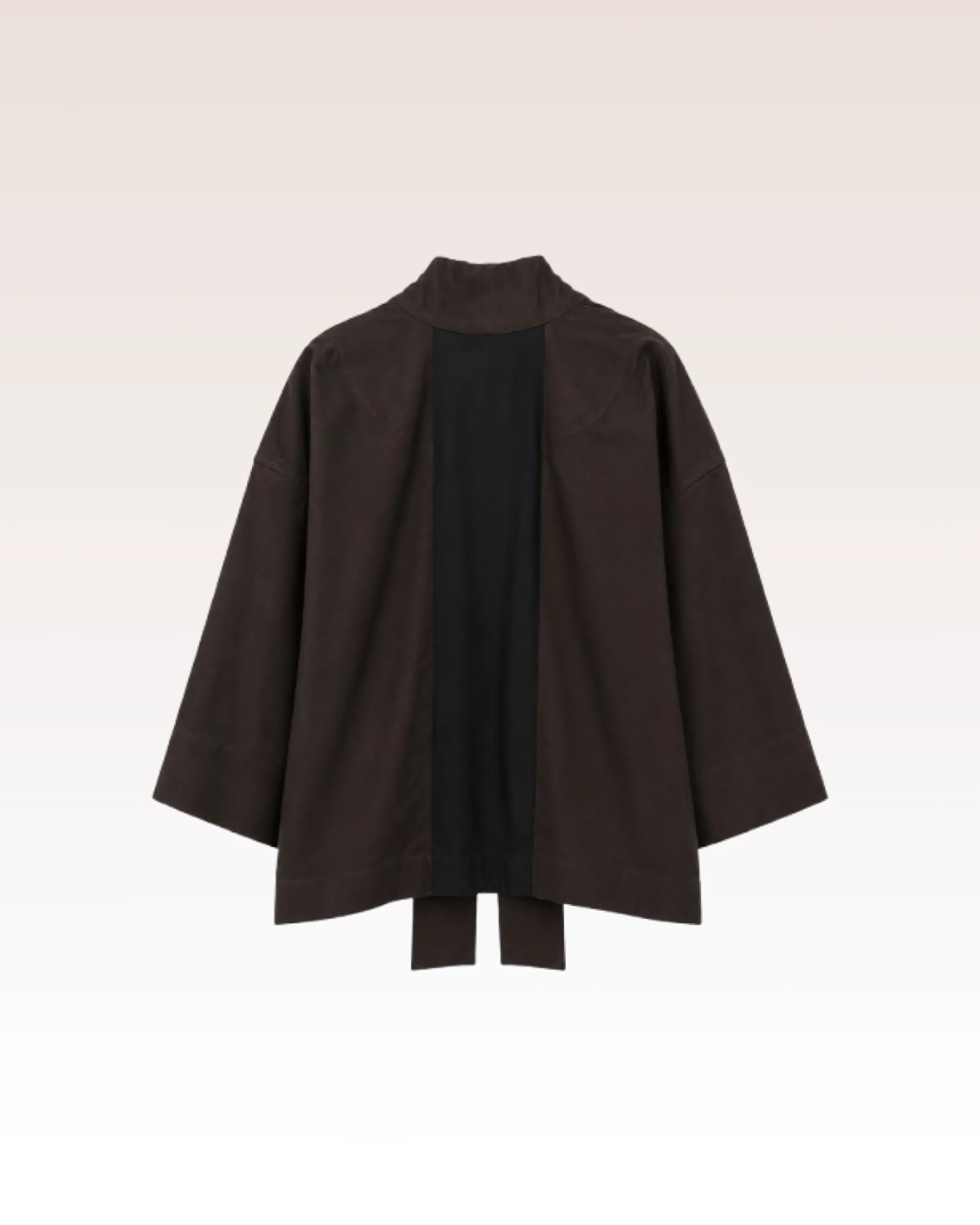 Cape Kimono Brune — vue 2