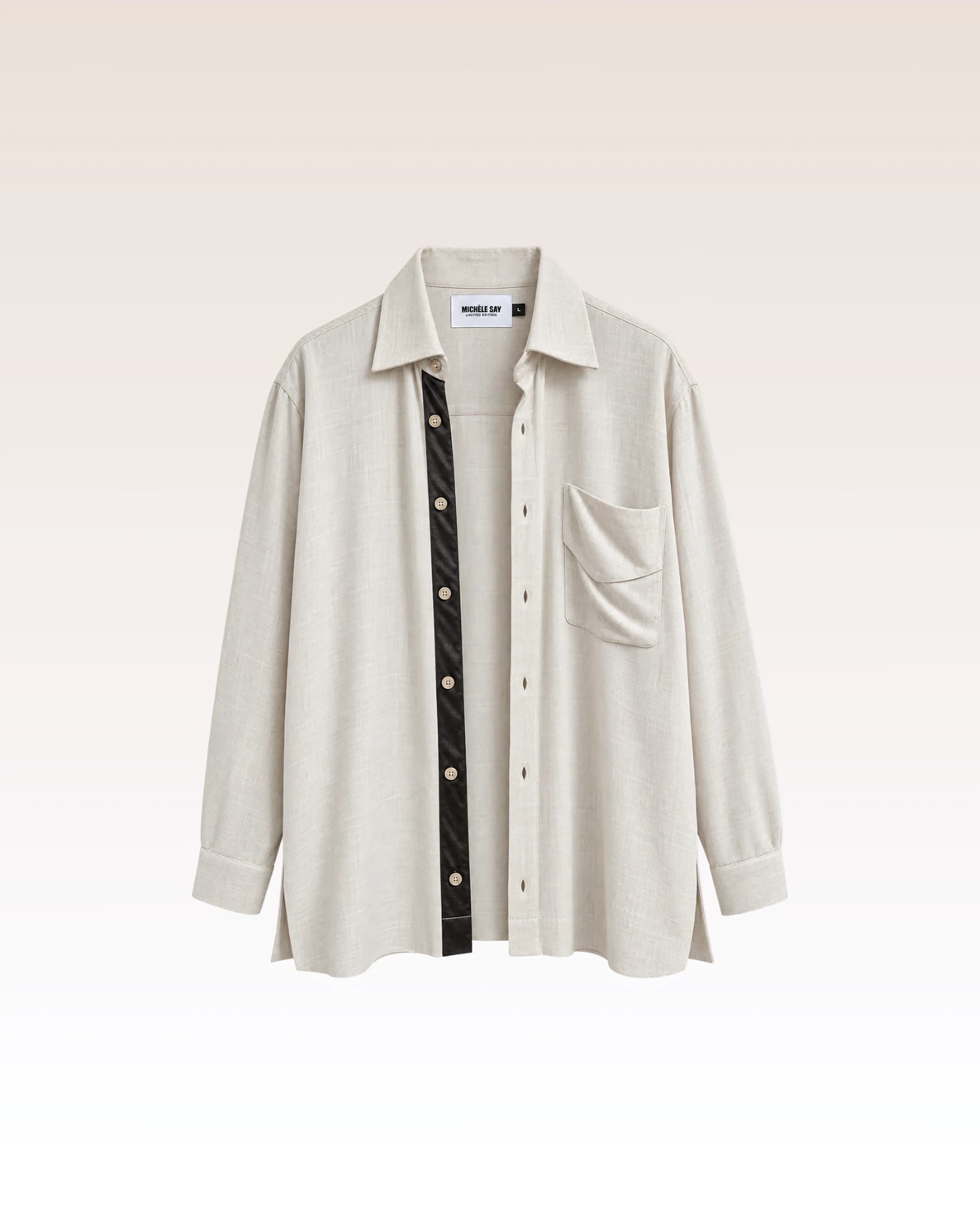 Chemise Greige Contraste — vue 1