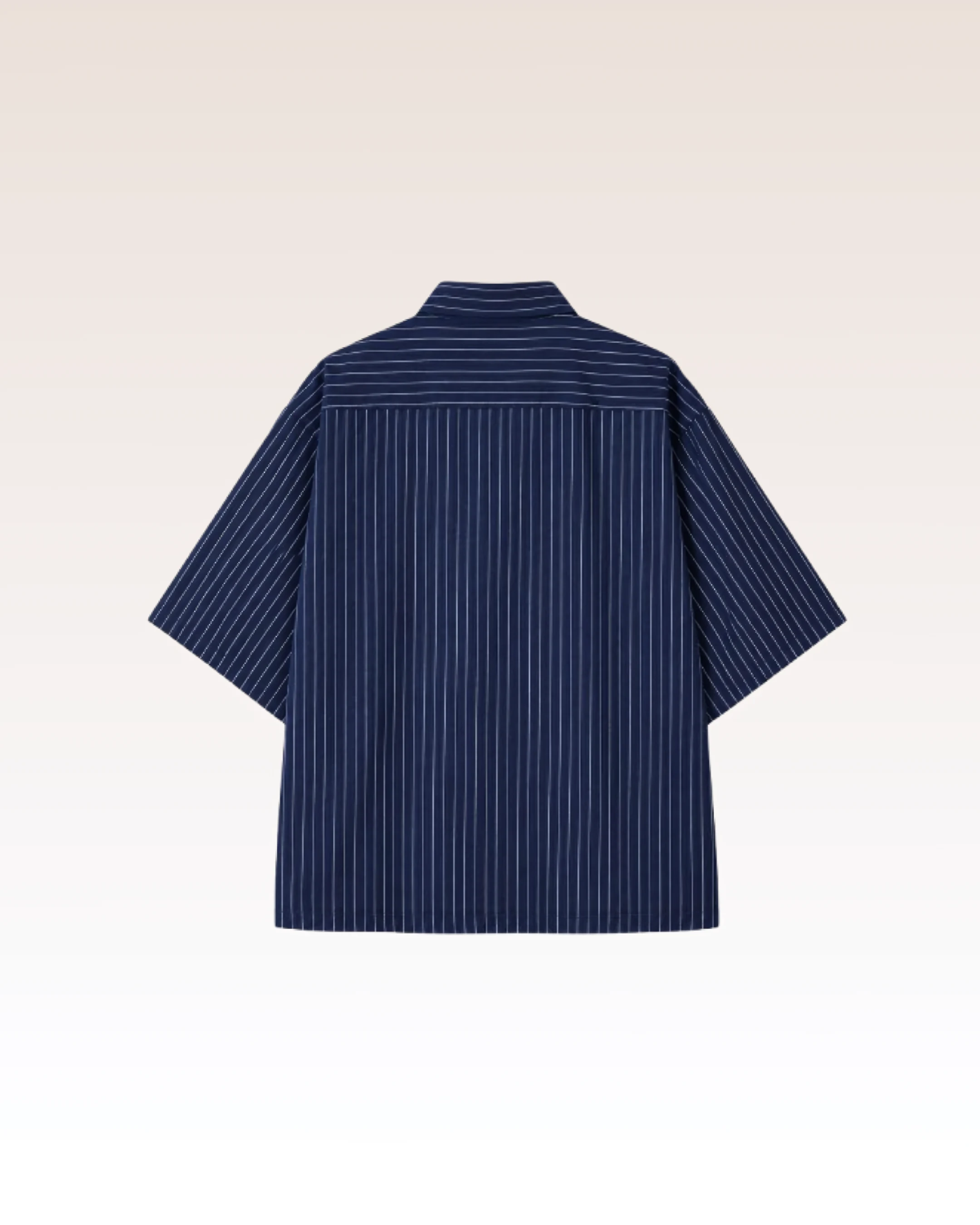 Chemise Varsity Marine — vue 2