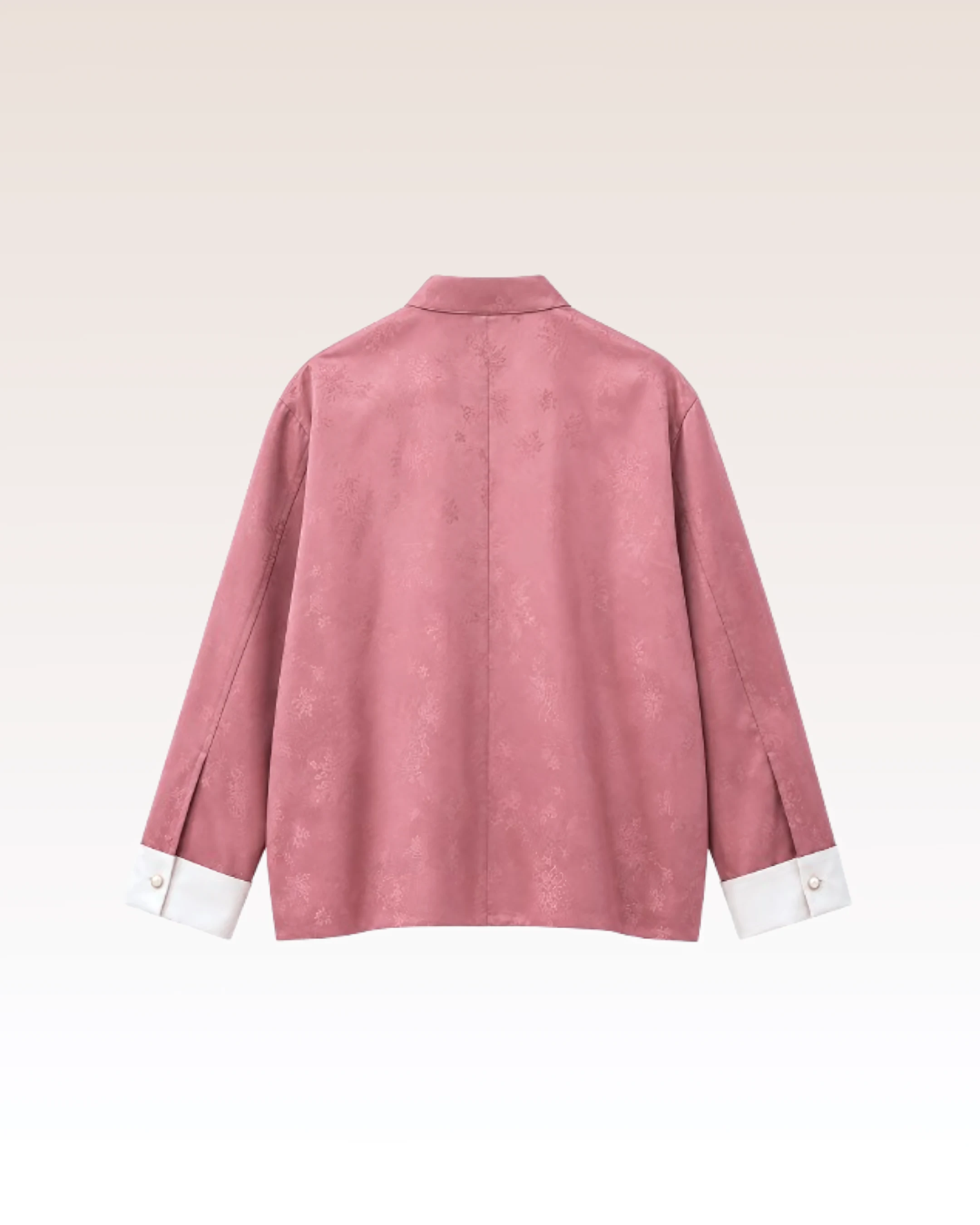 Veste Jacquard Rose — vue 2