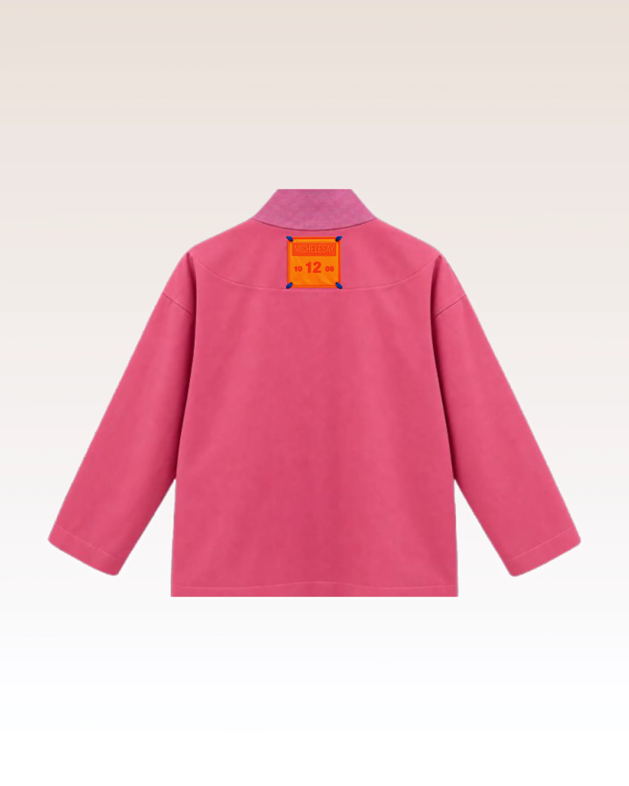 Veste Kimono Rose — vue 2